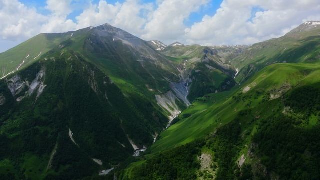 Горы Грузии (Видео 4К)