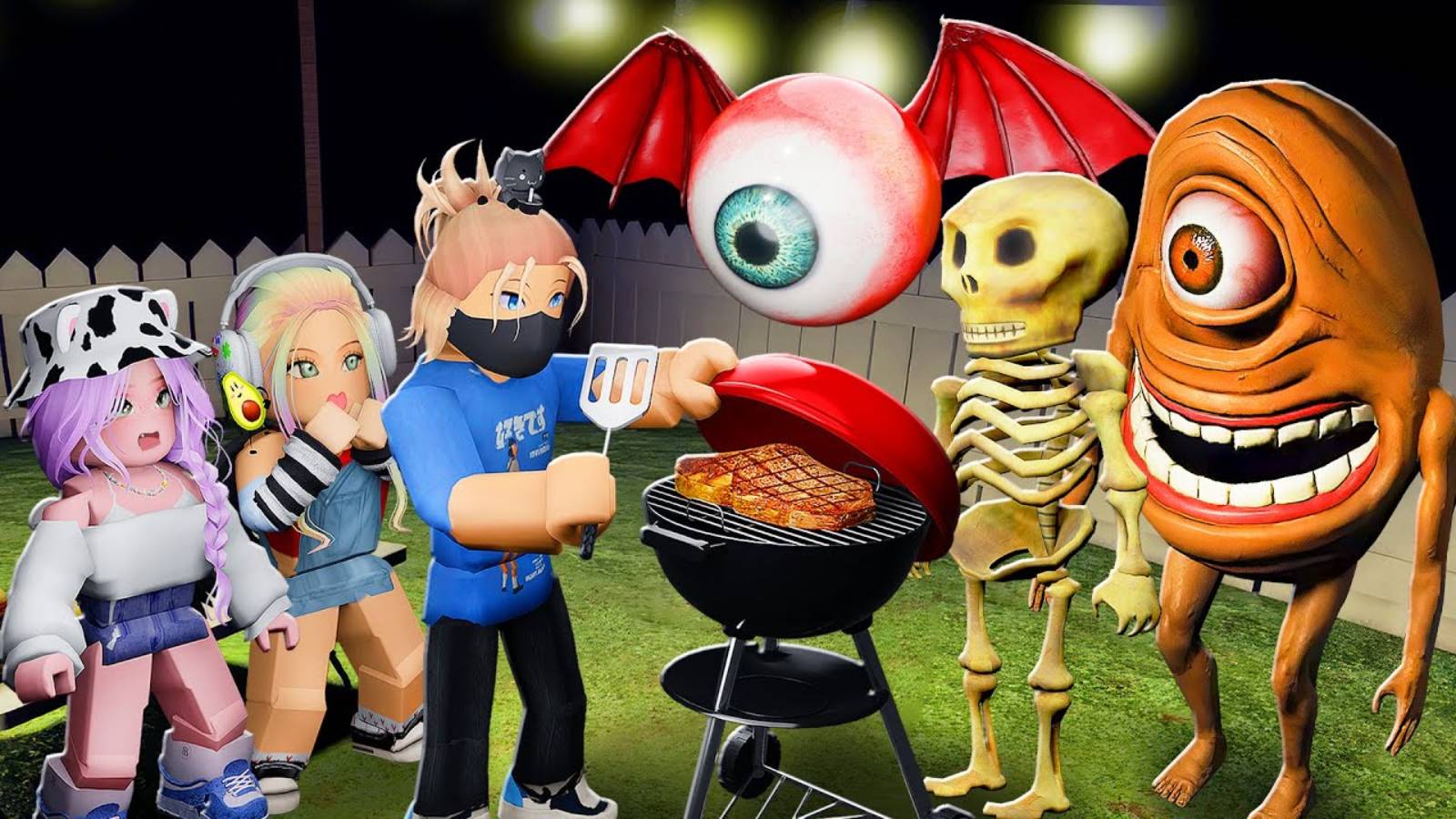 НОВЫЕ КАРТЫ И ИВЕНТЫ В ЯДЕРКЕ! ЖАРИМ МЯСО С ДРУЗЬЯМИ! Roblox