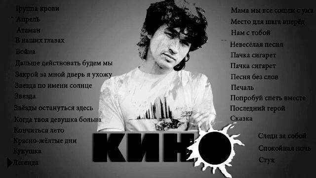 ВИКТОР ЦОЙ - ВЕЧНЫЕ ХИТЫ