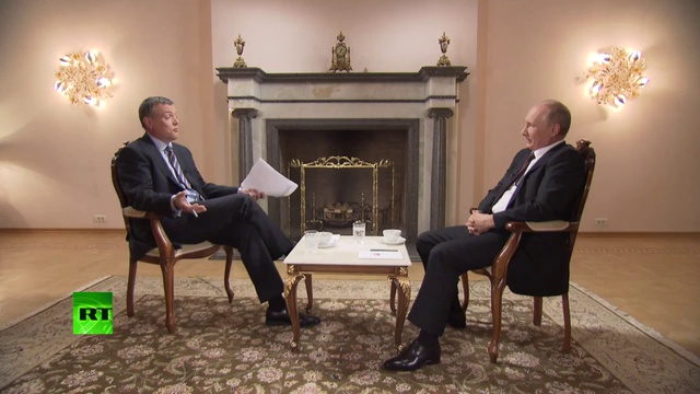 Эксклюзивное интервью Владимира Путина каналу RT