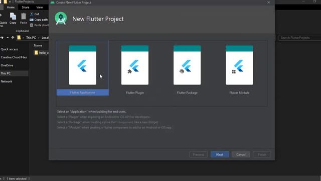 004- Creating New Flutter Project | Android Studio & VS Code بالعربى