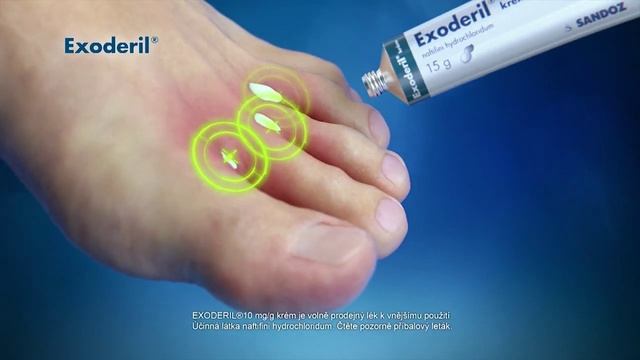 Exoderil krém proti plísním