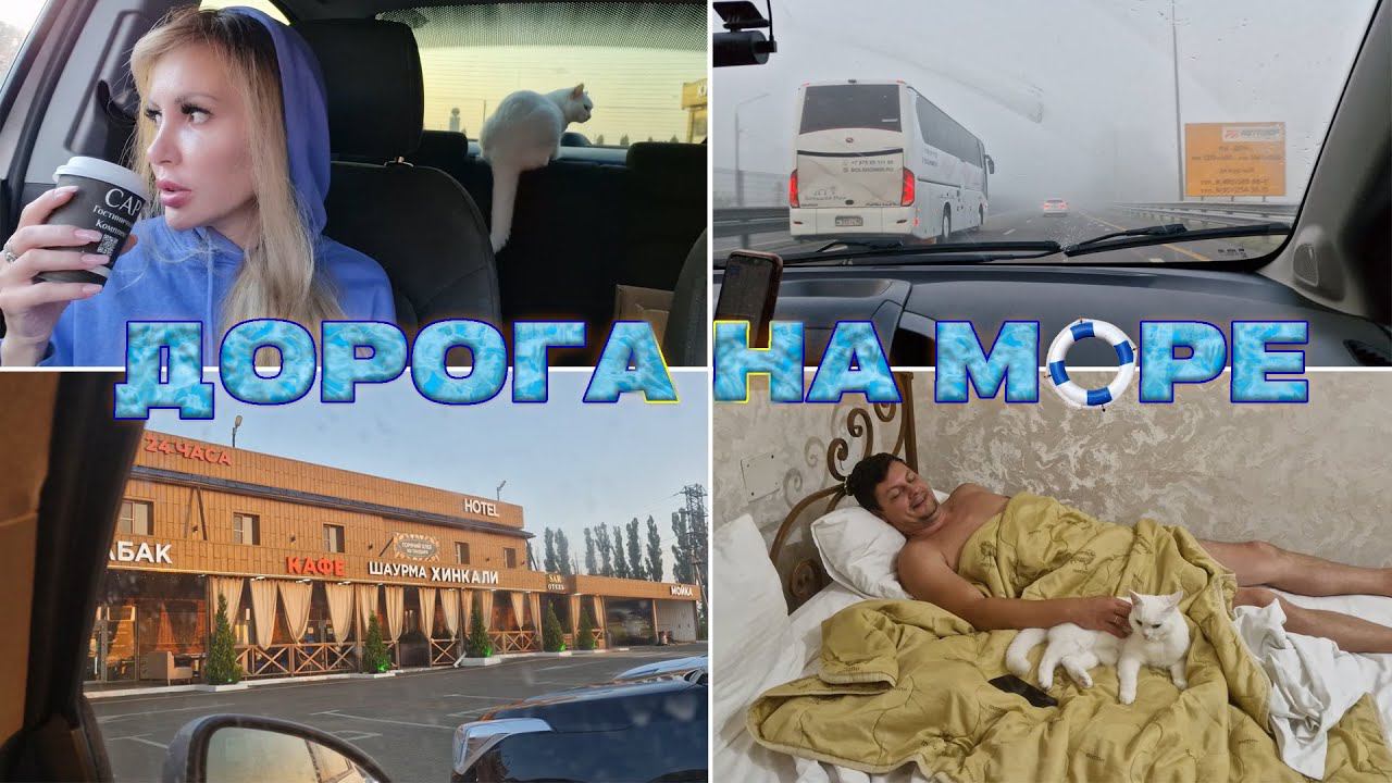Сколько ЗАПЛАТИЛИ за ДОРОГУ к МОРЮ из Москвы? Чуть не УГРОБИЛИ МАШИНУ Ночной ДОЖОР в ОТЕЛЕ