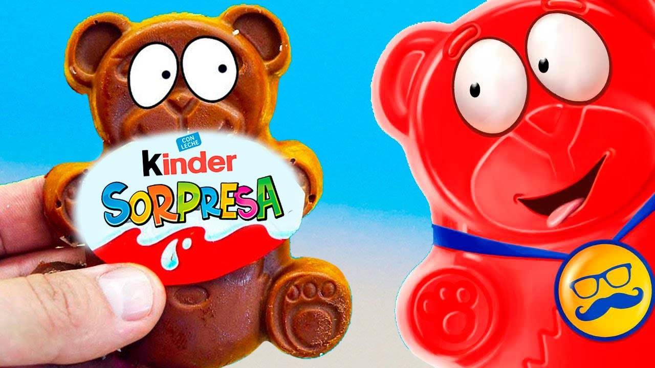 Медве киндер для желейного медведя Валеры