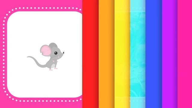 Учимся говорить. Запуск речи у детей. Звукоподражание. Логопедические карточки с животными. (1080p)
