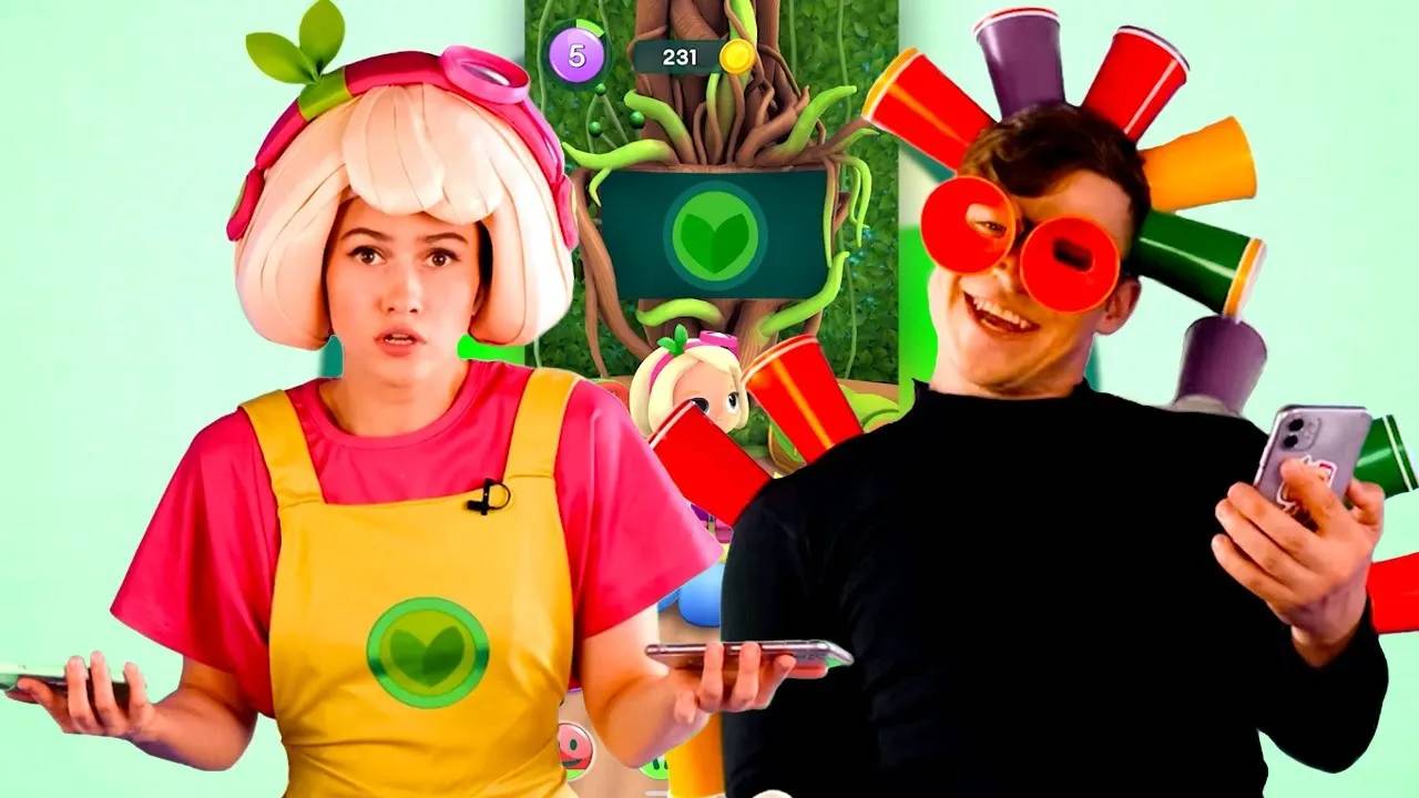 Компьютерные игры - Песенки Фортуны - Играем с Командой Флоры
