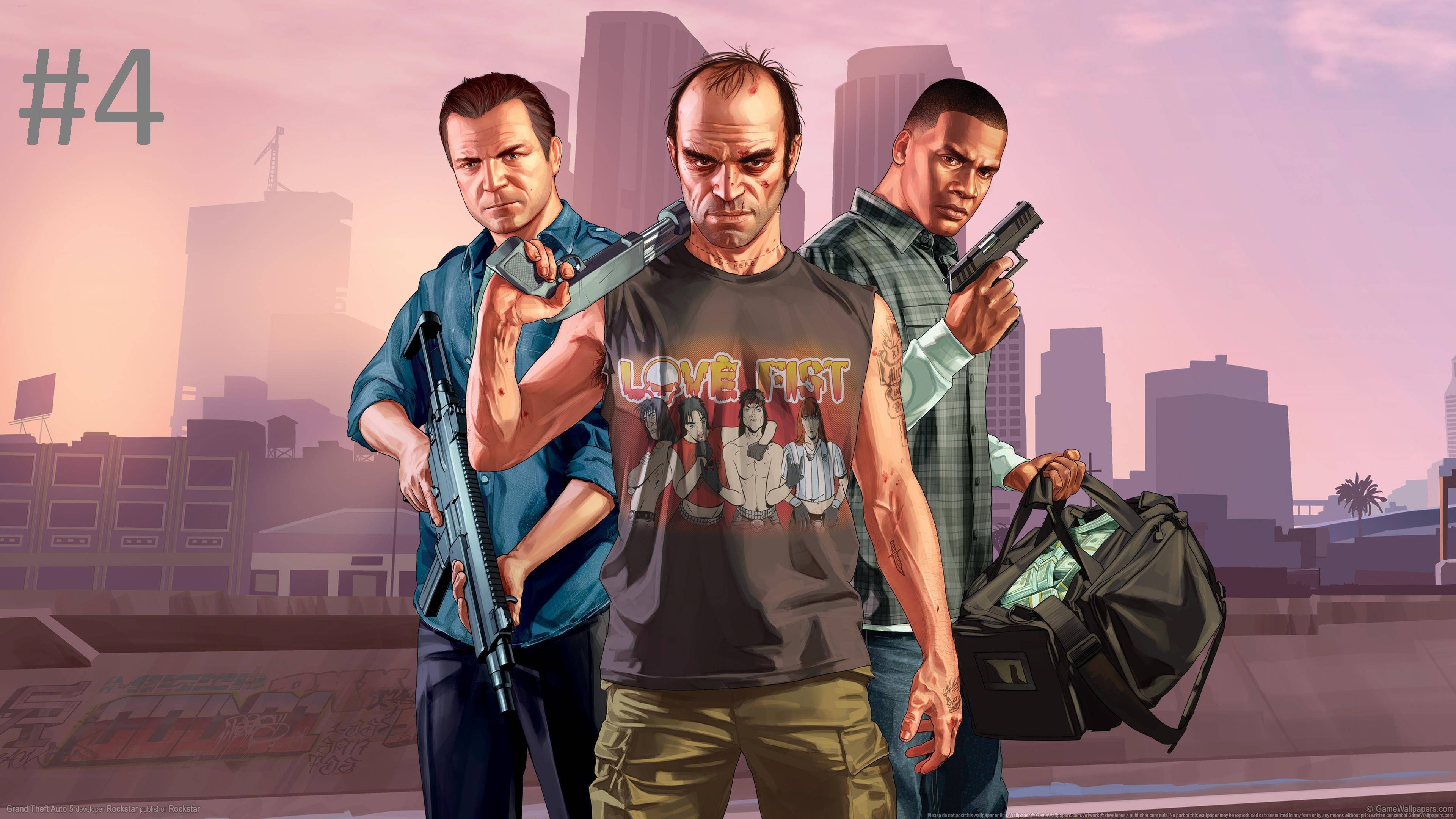 #4 Grand Theft Auto V ГТА 5 прохождение