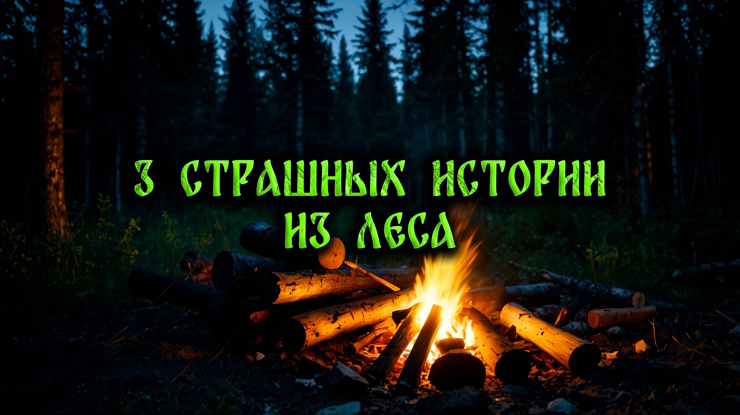 3 СТРАШНЫЕ ИСТОРИИ ИЗ ЛЕСА! СТРАШНЫЕ ИСТОРИИ НА НОЧЬ