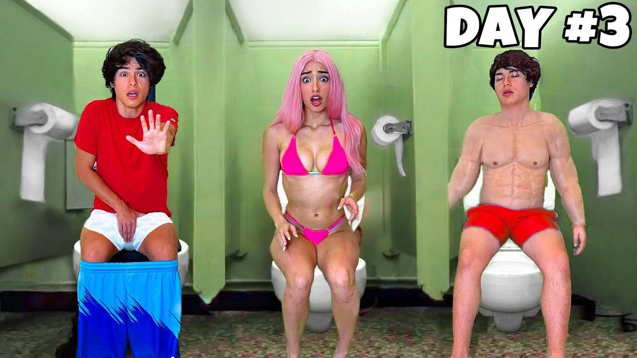 Последний Кто Выйдет Из Туалета Получит $10,000 (Близнецы Стокс | Stokes Twins)