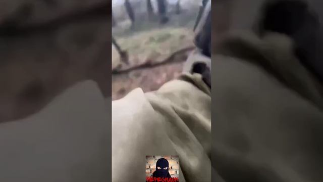 Стрелковый бой от первого лица (видео с касок бойцов)
