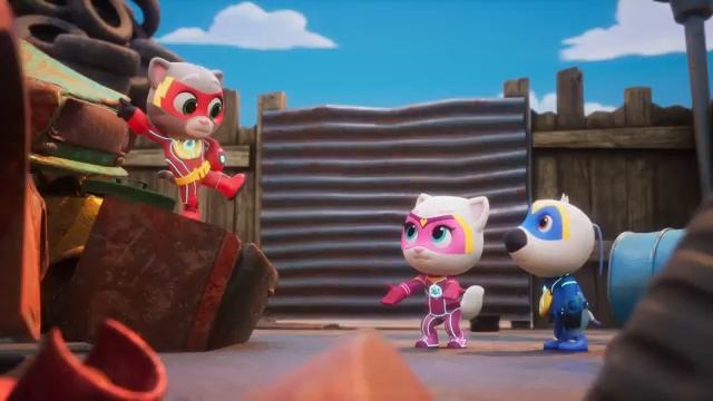 Talking Tom Heroes Suddenly Super Episode 4 English Dub