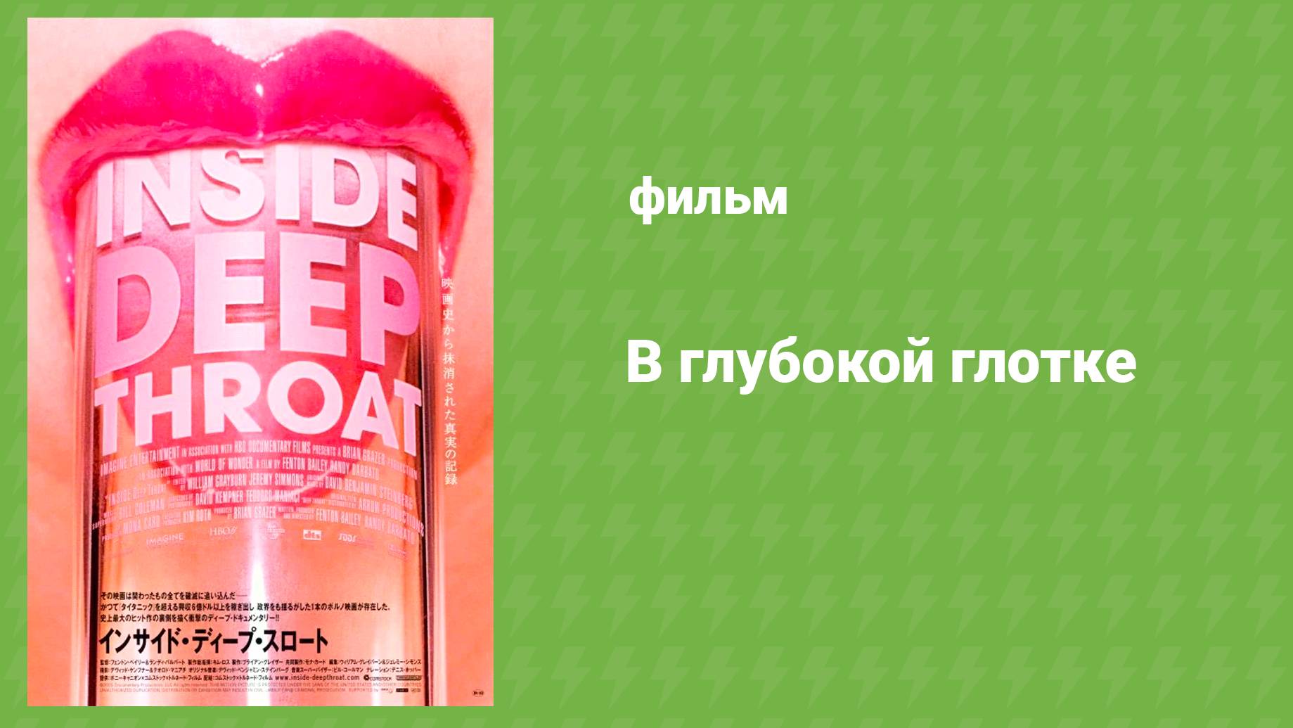 В глубокой глотке (документальный фильм, 2005)