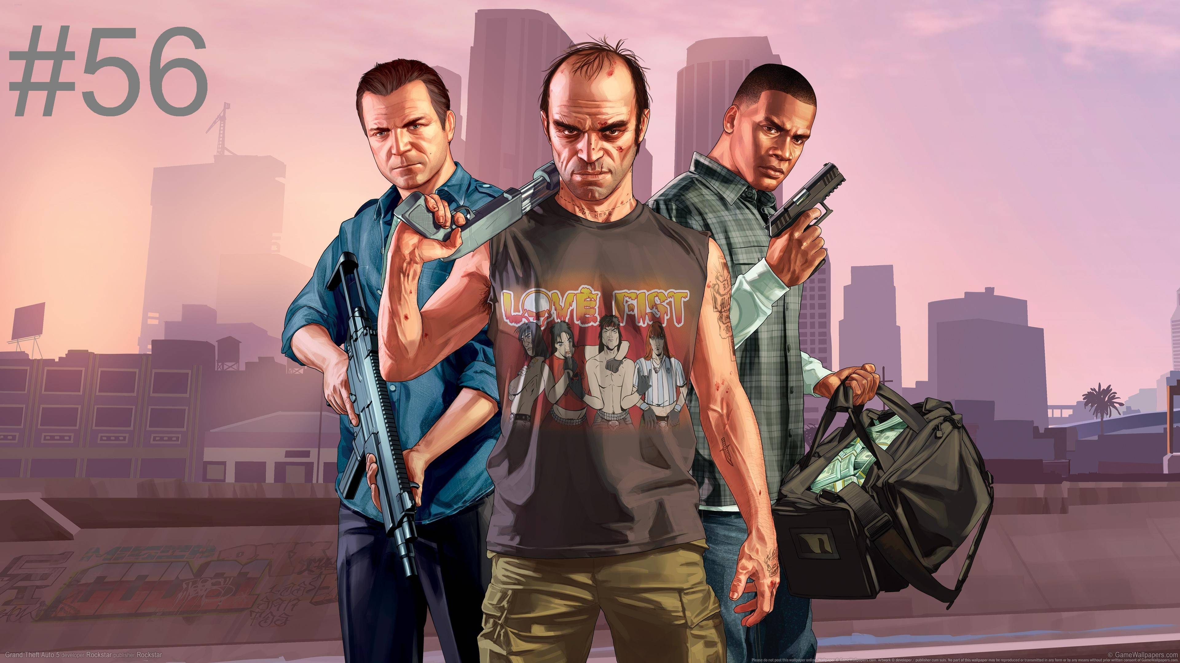 #56 Grand Theft Auto V ГТА 5 прохождение