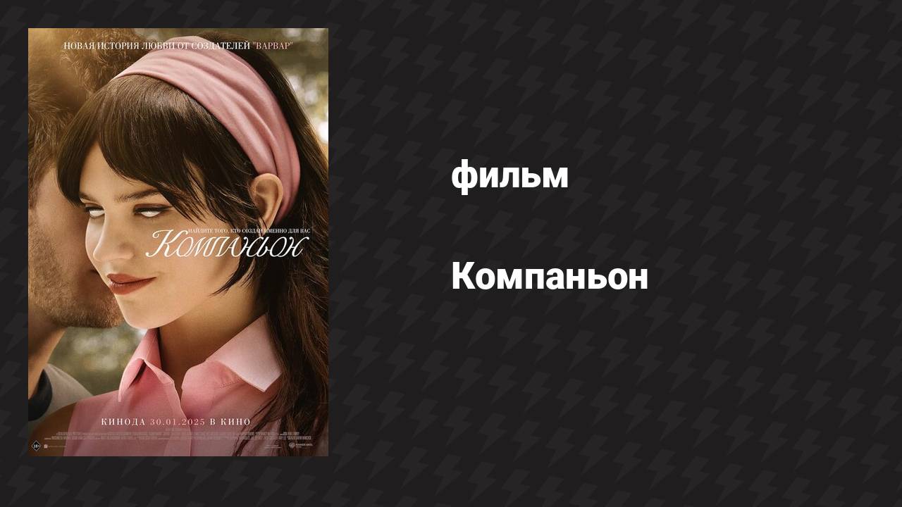 Компаньон (фильм, 2025)