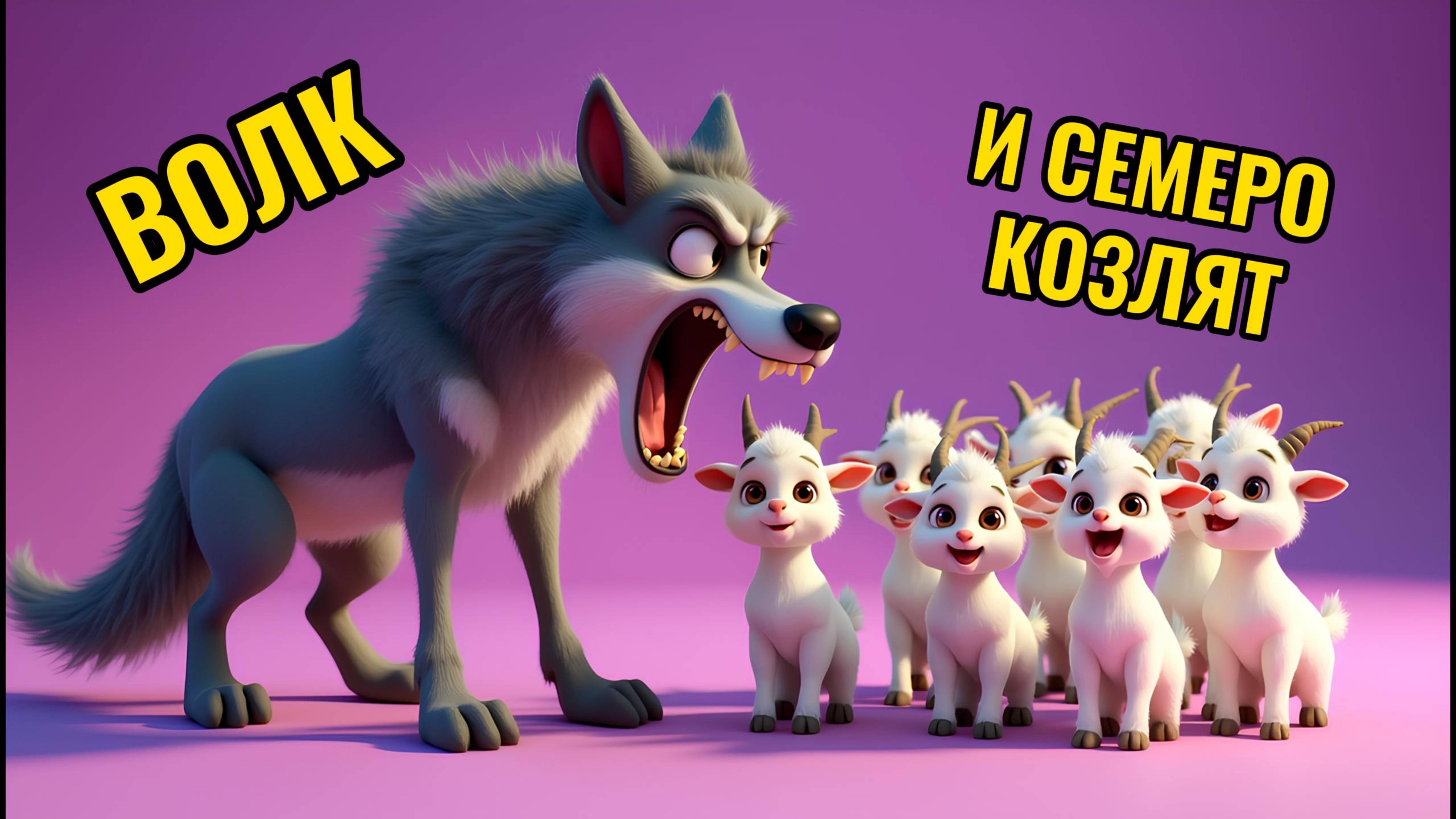 Семеро козлят 🐺🐐