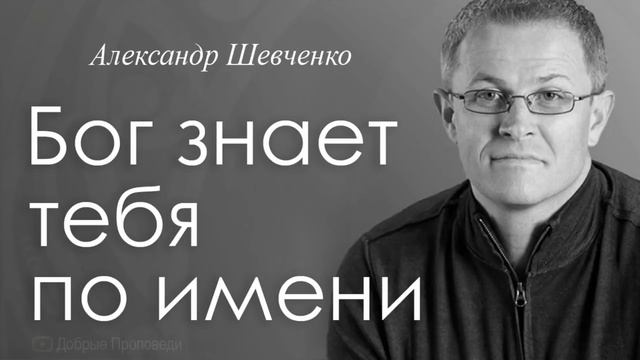 Бог знает тебя по имени Александр Шевченко