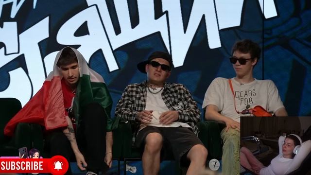 ВИШЕНКА СМОТРИТ "УГАДАЙ НАСТОЯЩЕГО РЕПЕРА"