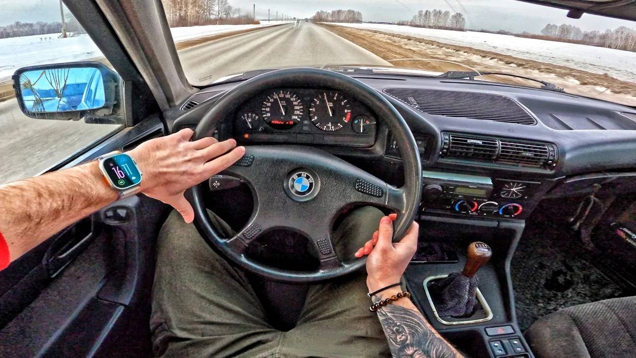 1991 BMW E34 2.0 MT - ТЕСТ-ДРАЙВ ОТ ПЕРВОГО ЛИЦА
