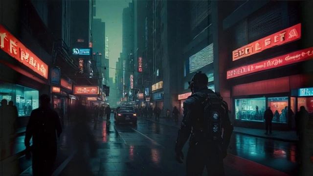2025 AI cyberpunk rock _ electronic music - Faultline Theory - The Quiet Within