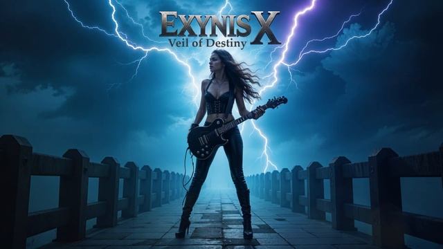 2025 AI rock music (female vocals) - Exynis X - Falling into Fire