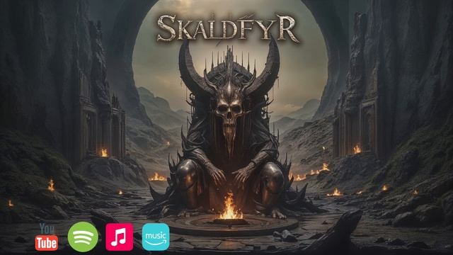 2025 AI melodic folk metal - Skaldfyr - Through the Blinding Storm