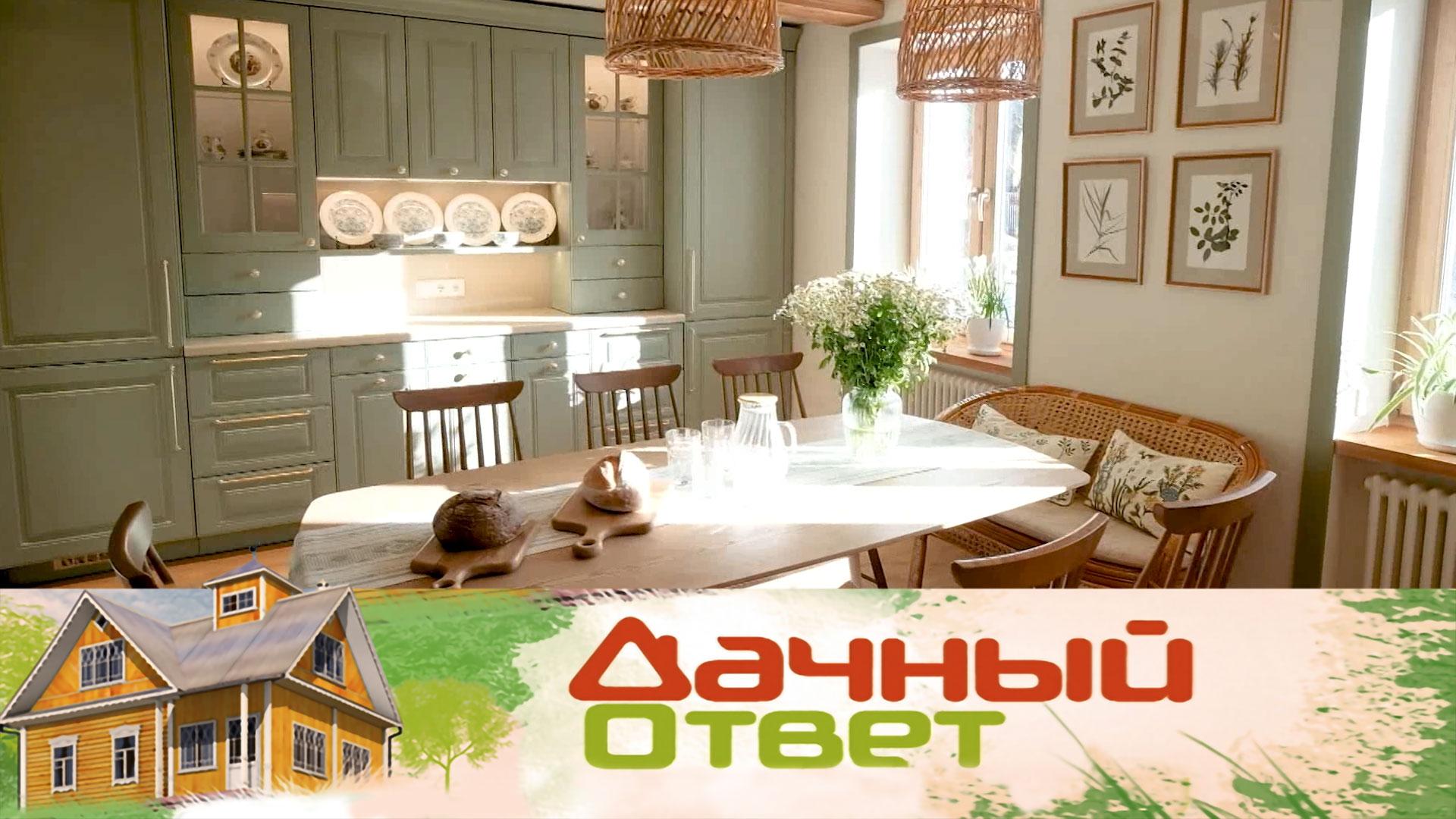 «Дача дачная»: кухня с атмосферой летнего сада | «Дачный ответ»