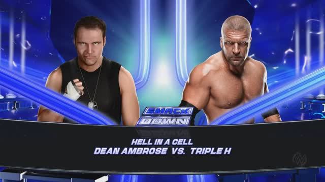Dean Ambrose vs Triple H