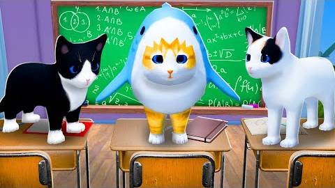 УЧИМСЯ БЫТЬ КИСИКАМИ! Roblox Kitten Game