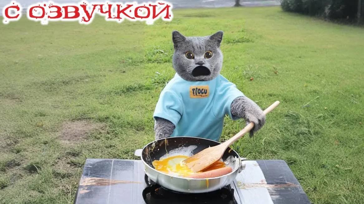 Приколы с Котами!😸🫣Смешные Коты и Кошки!😸😍С озвучкой!😸Смешные Видео с Животными!🫣Смешное Видео