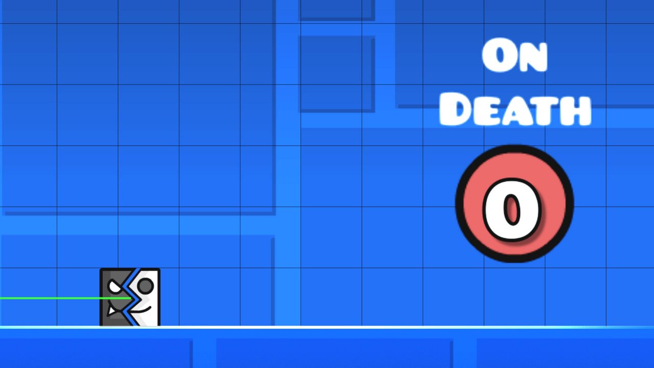 КАК СОЗДАТЬ ЭФФЕКТ ЗАТУХАНИЯ ЭКРАНА?в Geometry Dash