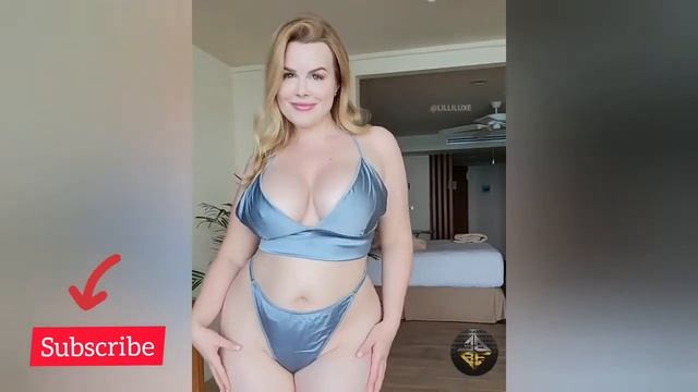 Lilli Luxe Plus size model - curvy body outfits | Behind the scenes HD
