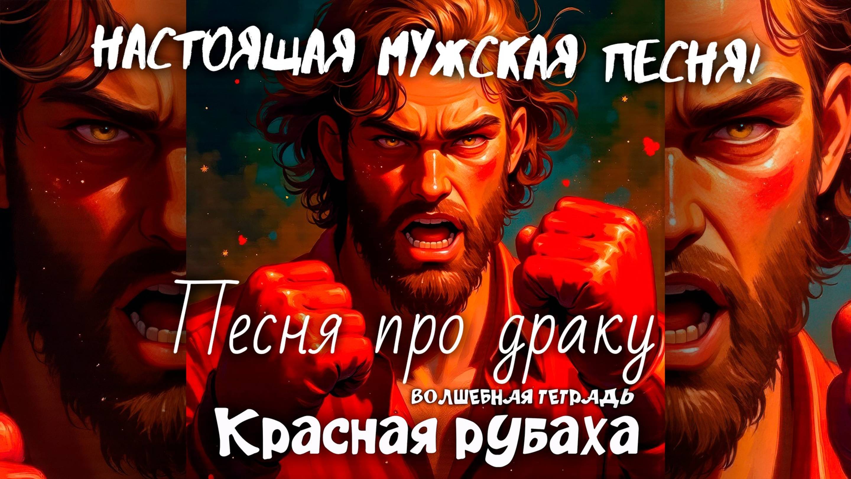 Волшебная тетрадь. "Красная рубаха". Песня о красной рубахе. Песня о драке. Мужская песня Рок-н-ролл