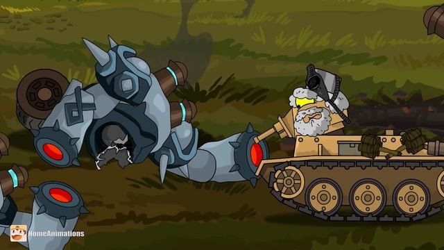 HomeAnimations - Мультики про танки Кое-какие интеграции для Безликого Крейсера монстра !