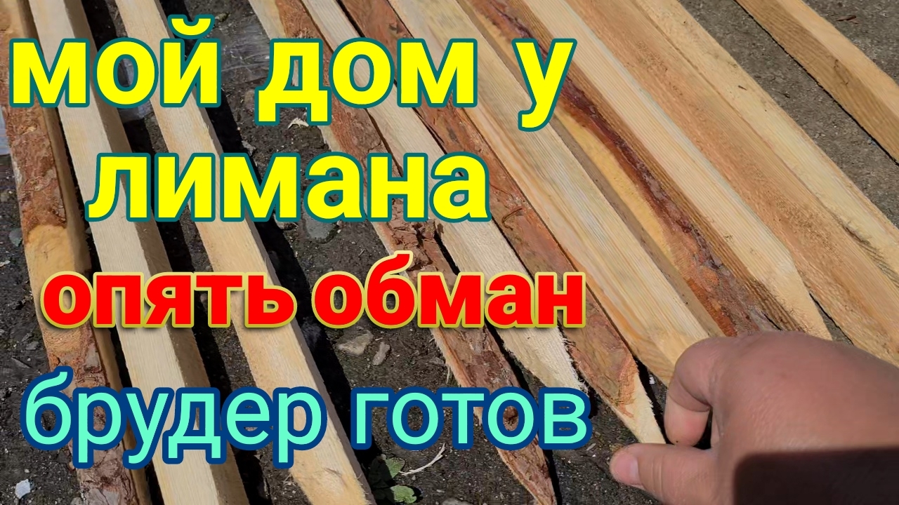 Восстанавливаю усадьбу на юге. Ливень. Обманули при покупке. Брудер готов.