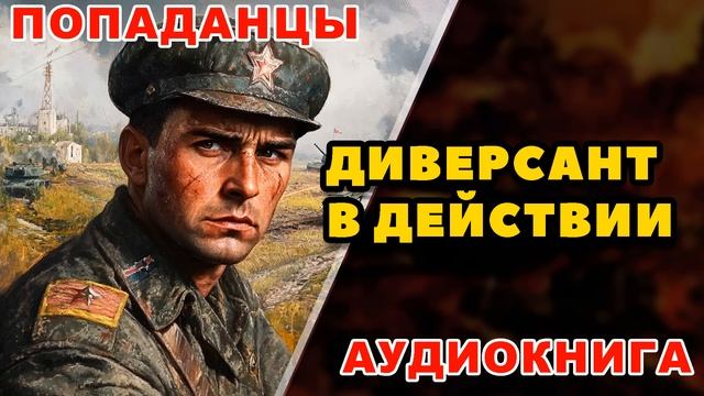 Аудиокнига ПОПАДАНЦЫ: ДИВЕРСАНТ В ДЕЙСТВИИ