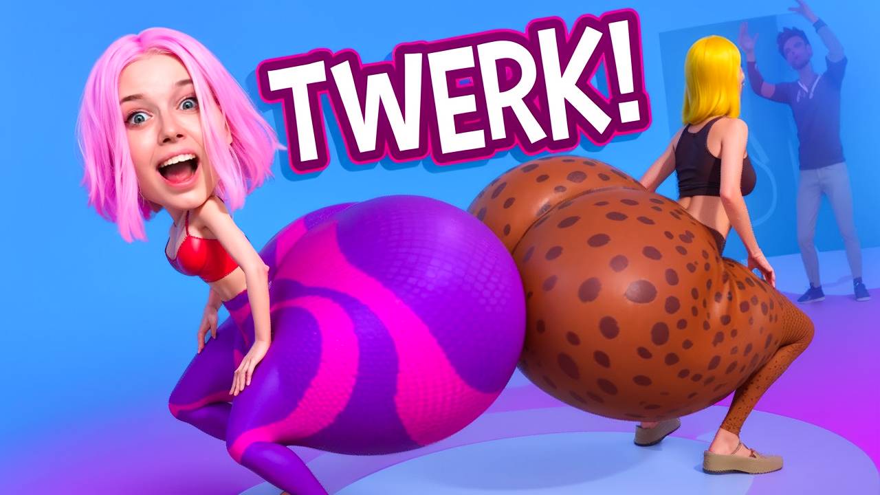 АЛИНКА ТАНЦУЕТ ТВЕРК как ПРОФЕССИОНАЛ | Twerk Race 3D
