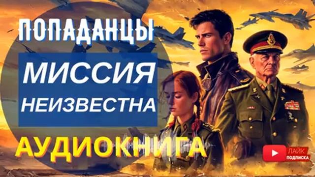 АУДИОКНИГА ПОЛНОСТЬЮ ✈️ МИССИЯ НЕИЗВЕСТНА: Груз прошлого / #Попаданцы #вов альтернативная история