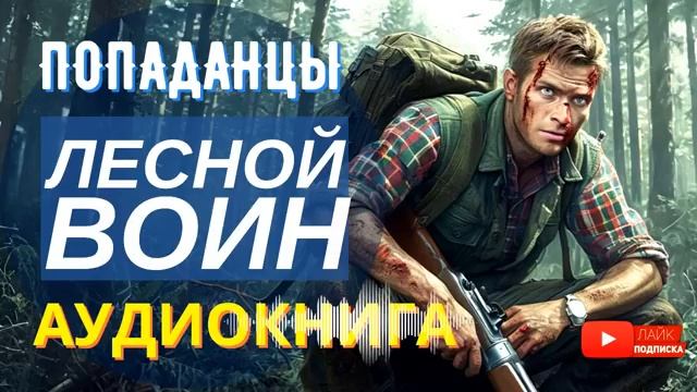 АУДИОКНИГА ПОЛНОСТЬЮ ⚔️ ЛЕСНОЙ ВОИН: стал партизаном поневоле // #Попаданцы, боевое фэнтези, вов