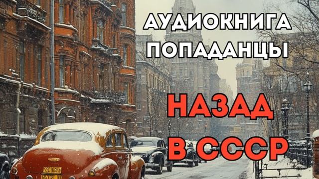 АУДИОКНИГА ПОПАДАНЦЫ: НАЗАД В СССР