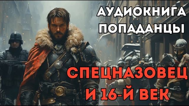 АУДИОКНИГА ПОПАДАНЦЫ: СПЕЦНАЗОВЕЦ И 16-Й ВЕК