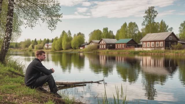 НА ДЕРЕВНЕ ТУМАН - пронзительная дворовая песня