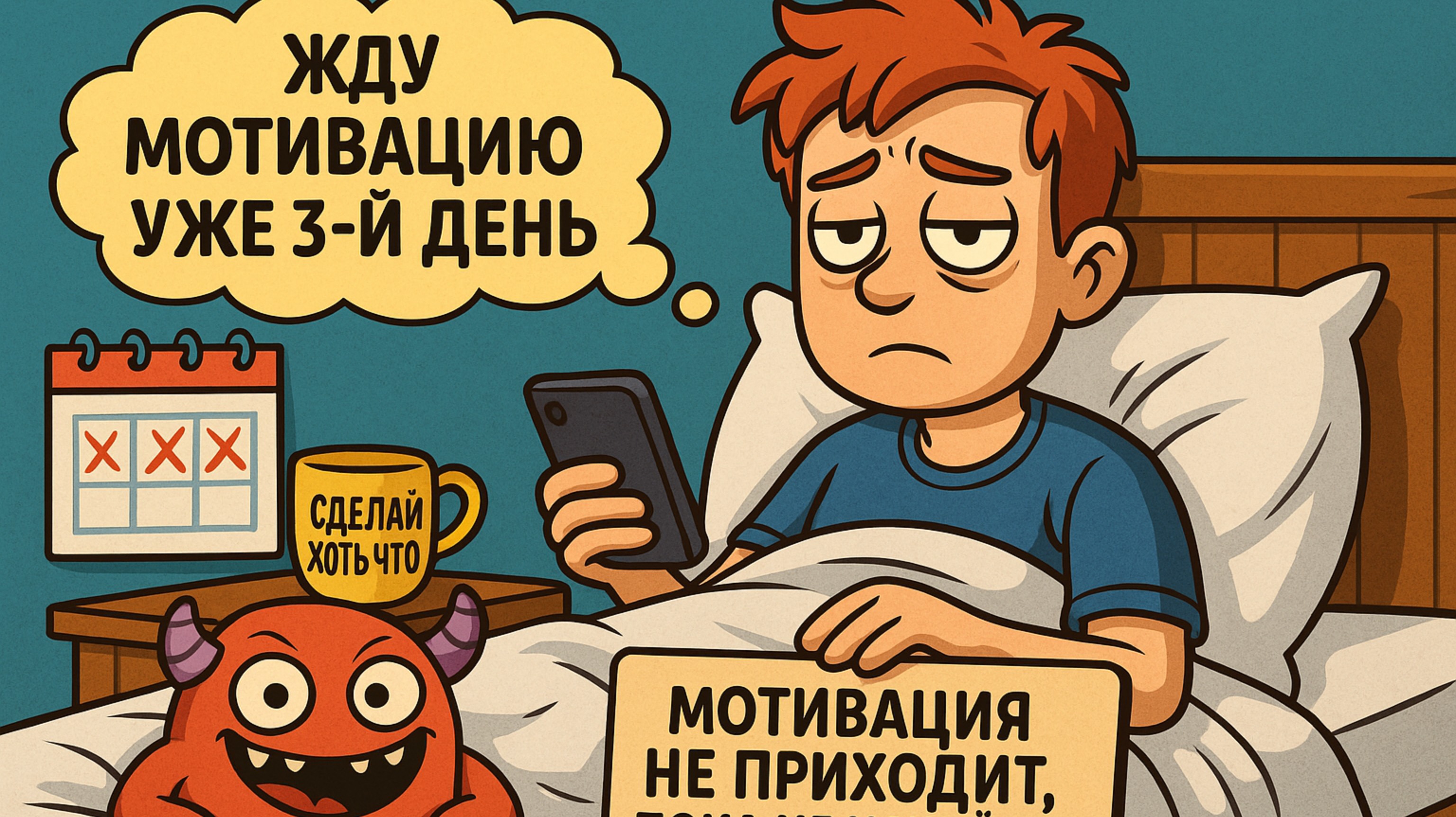 Почему мотивация не работает и что делать вместо этого?