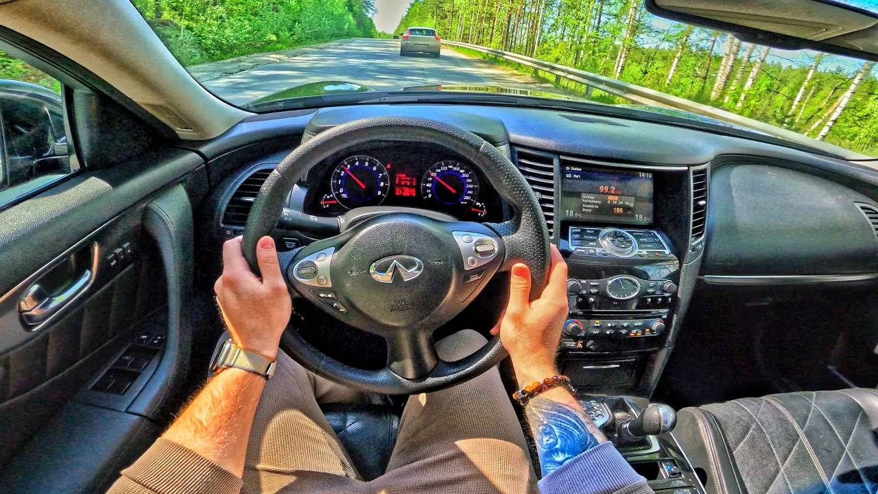 2009 Infiniti FX35 3.5 AT - ТЕСТ-ДРАЙВ ОТ ПЕРВОГО ЛИЦА