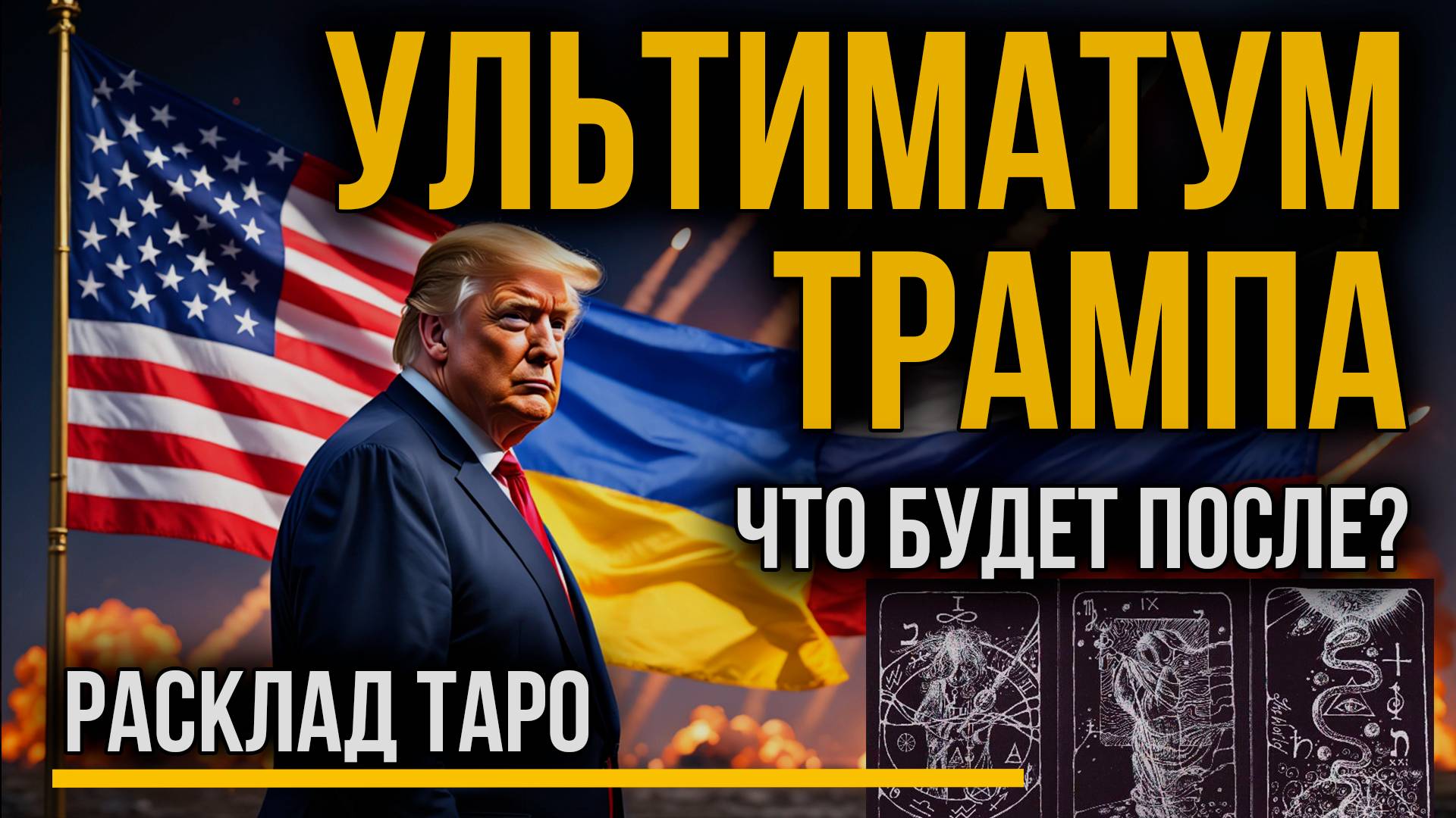 🔮 Ультиматум Трампа: как ответит Россия? Что покажут карты Таро о ближайших 50 днях