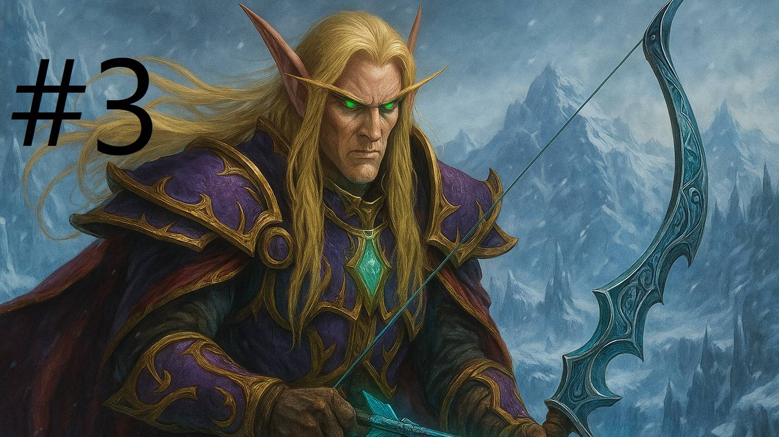 #3 Warcraft III Кампания ночных эльфов , Ужас из глубин. Гробница Саргараса