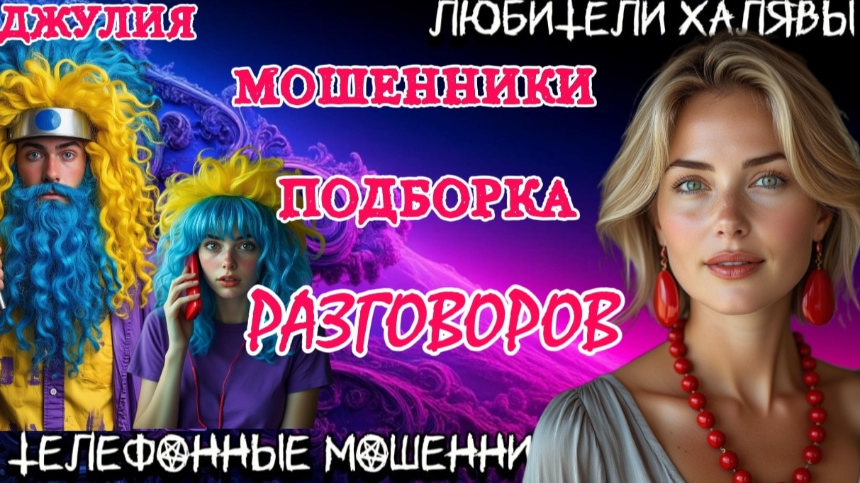 💫 ДЖУЛИЯ. ПОДБОРКА РАЗГОВОРОВ | ТЕЛЕФОННЫЕ МОШЕННИКИ