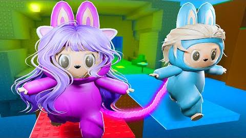 ОББИ НА ДВОИХ, НО МЫ ЛАБУБУ! Roblox Labubu Morphed