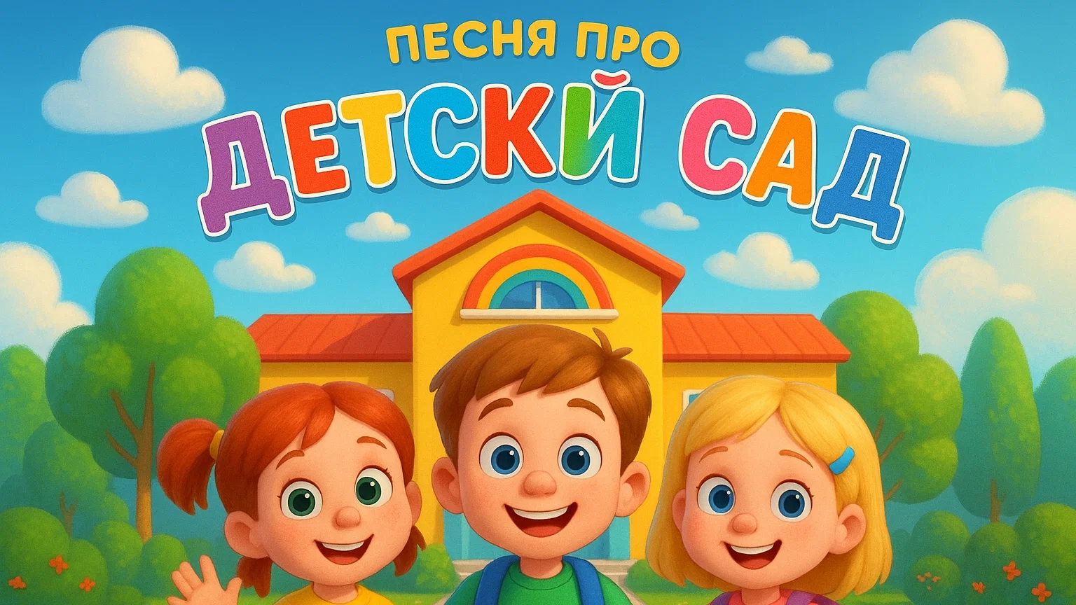 Наш весёлый детский сад. Детская песенка