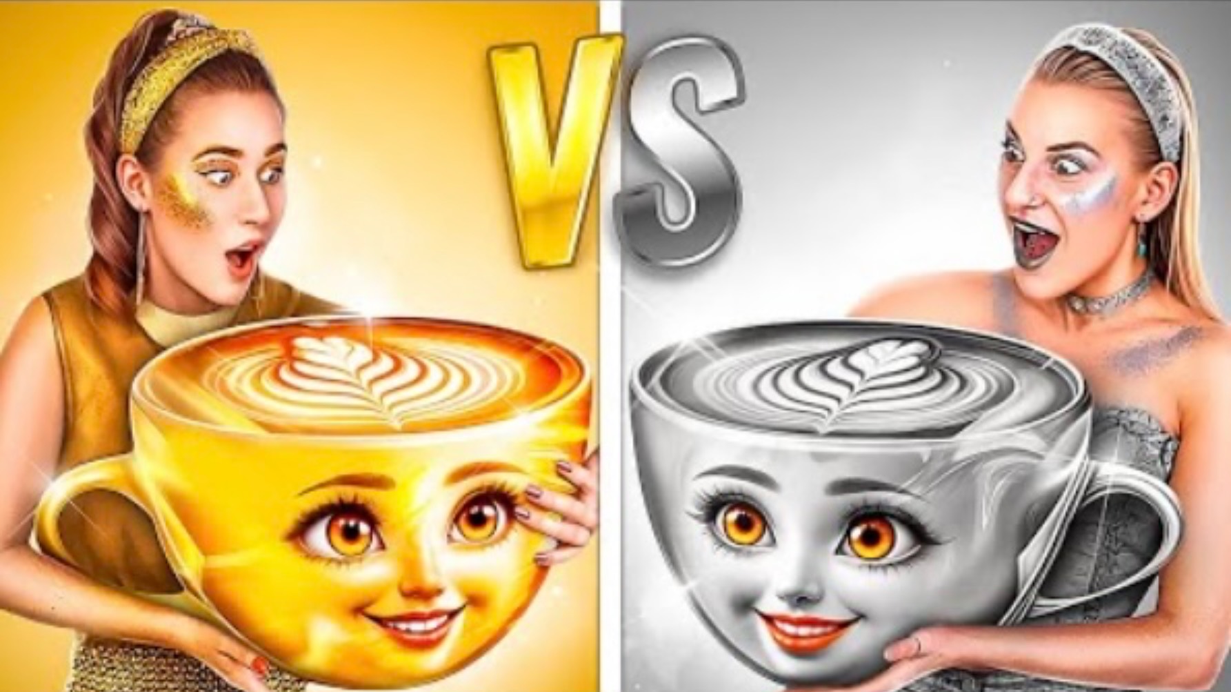 Золотая Балерина Капучино vs Серебряная Балерина Капучино