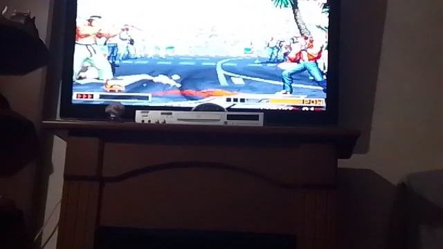 играю в приставку на телеке. в драку 5 раундов. 4 выиграл, 1 проиграл.
